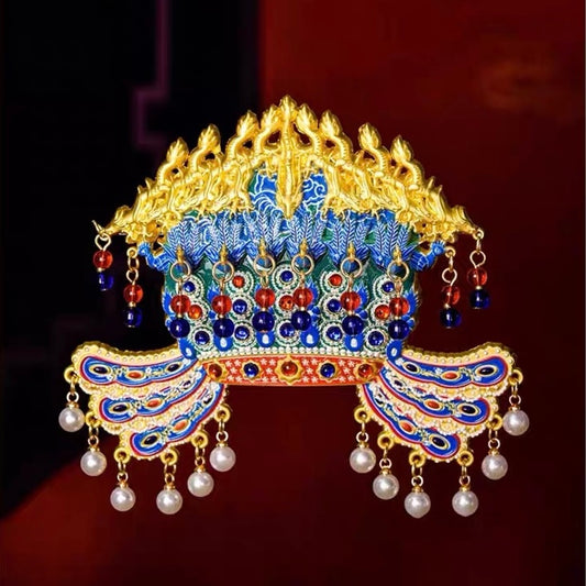 Empress Xiaoduan Phoenix Crown Fridge Magnet