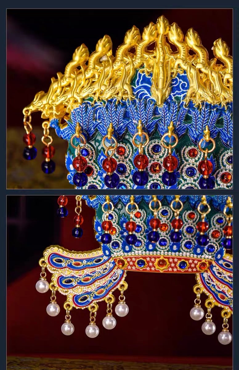 Empress Xiaoduan Phoenix Crown Fridge Magnet