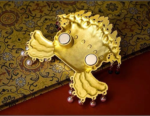 Empress Xiaoduan Phoenix Crown Fridge Magnet