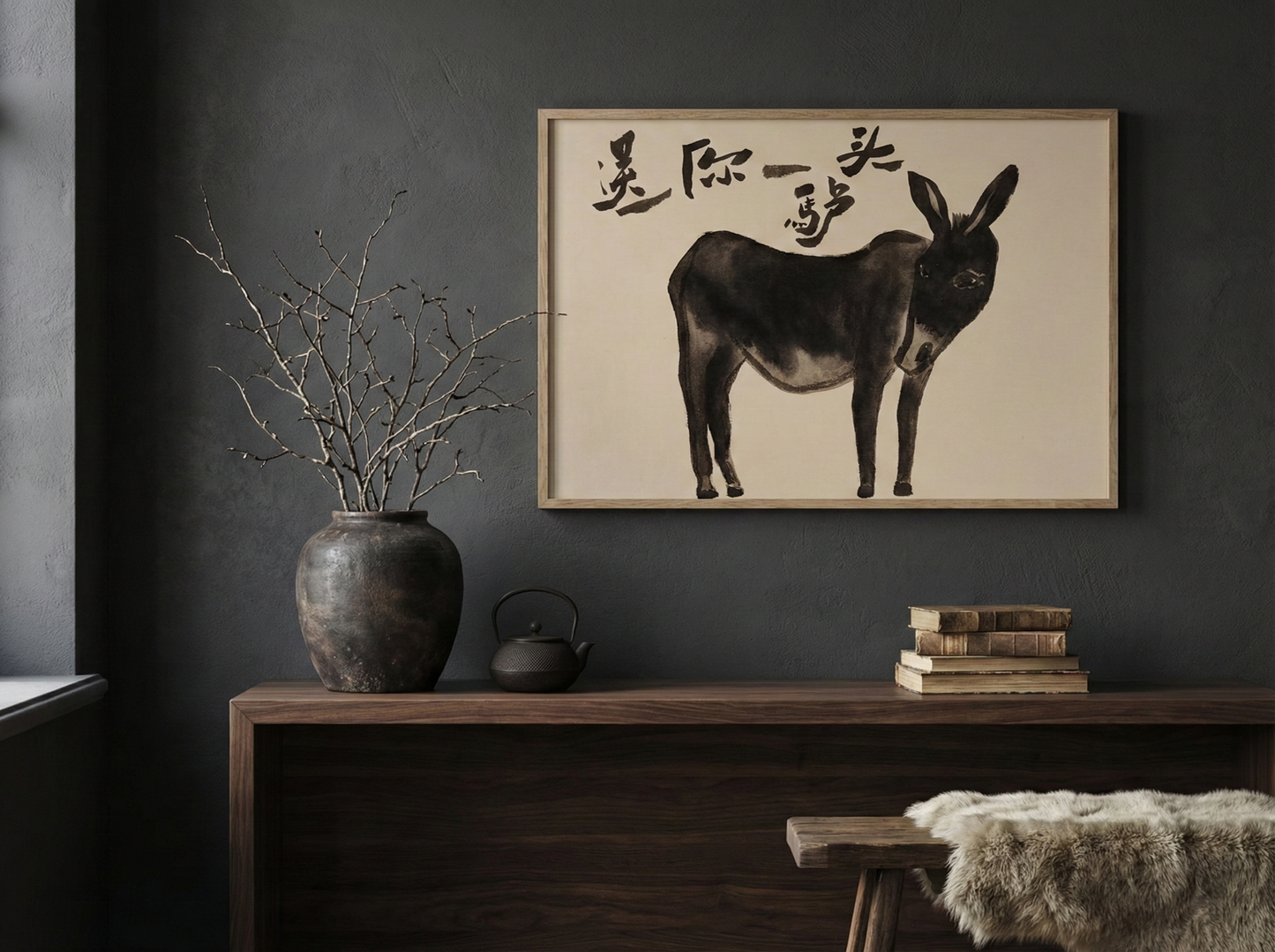 Quiet Strength — Ink Donkey Art Print